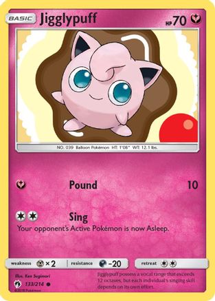 Jigglypuff (133) [SM - Lost Thunder] - Deck Out Gaming
