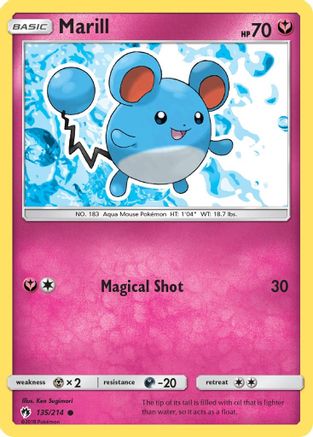 Marill (135) [SM - Lost Thunder] Reverse Holofoil - Deck Out Gaming