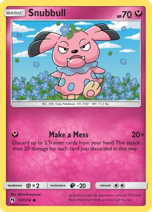 Snubbull (137) [SM - Lost Thunder] - Deck Out Gaming