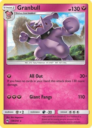 Granbull (138) [SM - Lost Thunder] - Deck Out Gaming
