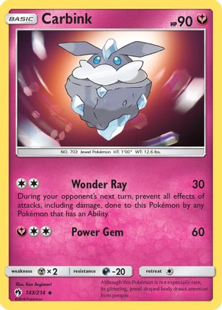 Carbink (143) (143) [SM - Lost Thunder] - Deck Out Gaming