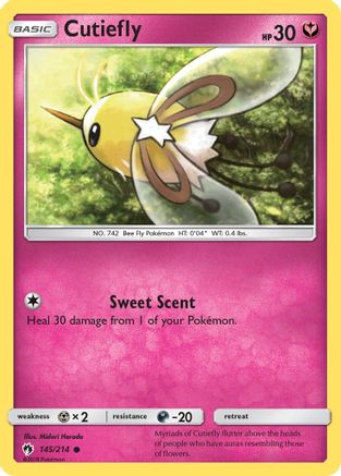 Cutiefly (145) [SM - Lost Thunder] - Deck Out Gaming