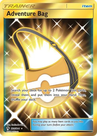 Adventure Bag (Secret) (228) [SM - Lost Thunder] Holofoil - Deck Out Gaming