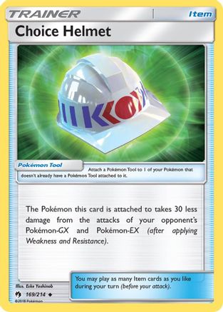 Choice Helmet (169) [SM - Lost Thunder] Reverse Holofoil - Deck Out Gaming