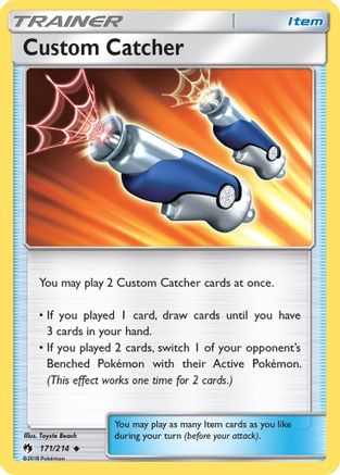 Custom Catcher (171) [SM - Lost Thunder] Reverse Holofoil - Deck Out Gaming