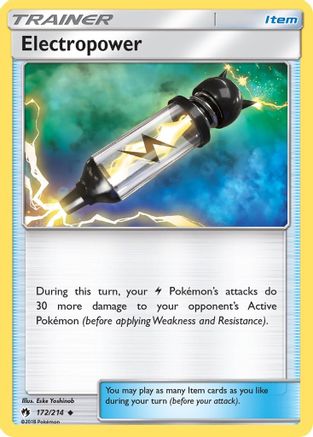 Electropower (172) [SM - Lost Thunder] - Deck Out Gaming