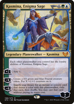 Kasmina, Enigma Sage (196) [Strixhaven: School of Mages] foil - Deck Out Gaming