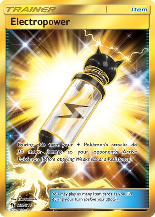 Electropower (Secret) (232) [SM - Lost Thunder] Holofoil - Deck Out Gaming