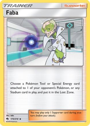 Faba (173) [SM - Lost Thunder] - Deck Out Gaming