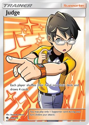 Judge (Full Art) (209) [SM - Lost Thunder] Holofoil - Deck Out Gaming