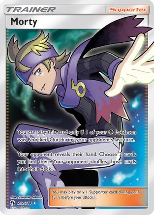 Morty (Full Art) (212) [SM - Lost Thunder] Holofoil - Deck Out Gaming