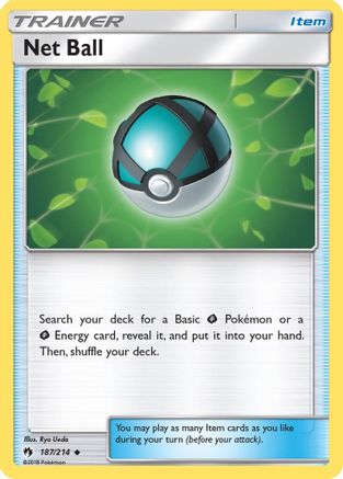 Net Ball (187) [SM - Lost Thunder] - Deck Out Gaming