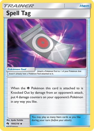 Spell Tag (190) [SM - Lost Thunder] - Deck Out Gaming