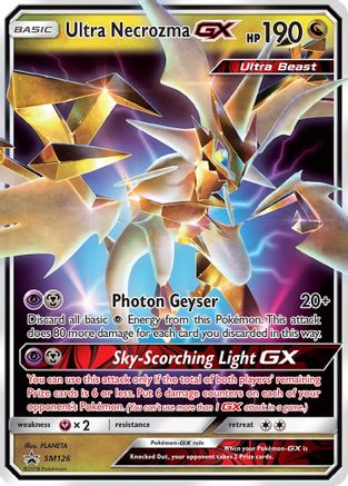 Ultra Necrozma GX - SM126 (SM126) [SM Promos] Holofoil - Deck Out Gaming