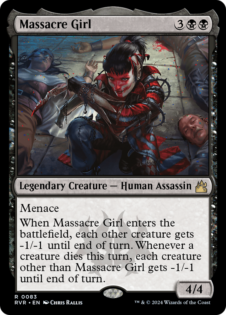 Massacre Girl (83) [Ravnica Remastered] foil - Deck Out Gaming