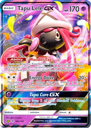 Tapu Lele GX - 60a/145 (60a) [Alternate Art Promos] Holofoil - Deck Out Gaming