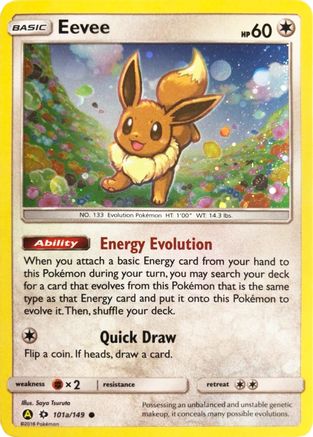Eevee - 101a/149 (101a) [Alternate Art Promos] Holofoil - Deck Out Gaming