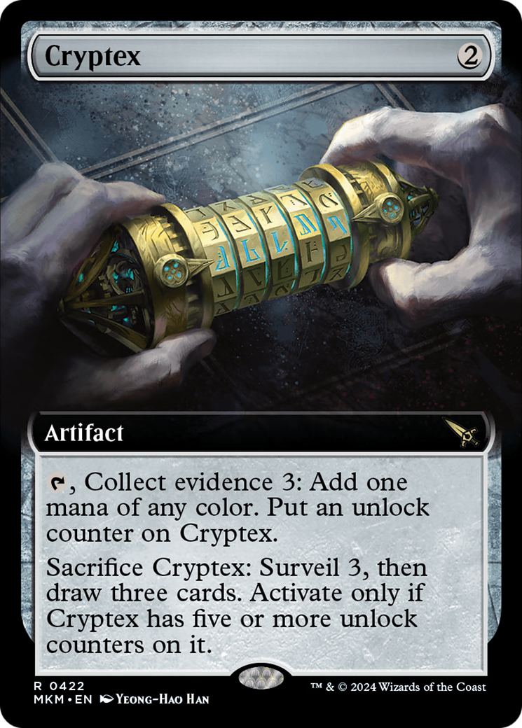 Cryptex (Extended Art) (422) [Murders at Karlov Manor] - Deck Out Gaming