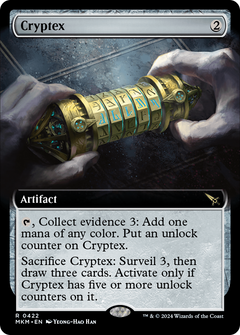 Cryptex (Extended Art) (422) [Murders at Karlov Manor] - Deck Out Gaming