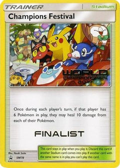 Champions Festival - SM78 (World Championships 2017) [Finalist] (SM78) [SM Promos] - Deck Out Gaming