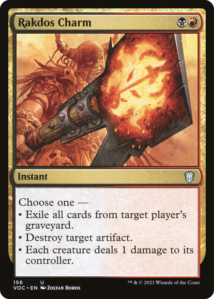 Rakdos Charm (156) [Commander: Innistrad: Crimson Vow] - Deck Out Gaming