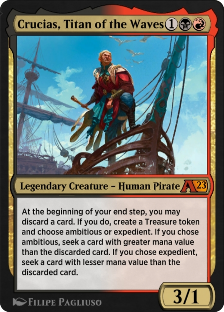 Crucias, Titan of the Waves (18) [Alchemy: The Brothers' War] - Deck Out Gaming