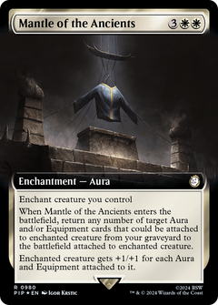 Mantle of the Ancients (Extended Art) (Surge Foil) (980) [Fallout] foil - Deck Out Gaming