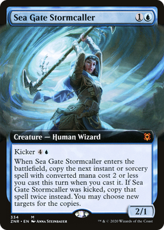 Sea Gate Stormcaller (Extended Art) (334) [Zendikar Rising] - Deck Out Gaming
