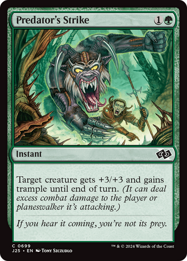 Predator's Strike (699) [Foundations Jumpstart] - Deck Out Gaming