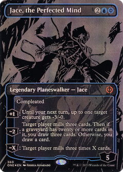 Jace, the Perfected Mind (Oil Slick Raised Foil) (360) [Phyrexia: All Will Be One] foil - Deck Out Gaming