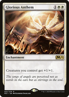 Glorious Anthem (21) [Core Set 2021] foil - Deck Out Gaming