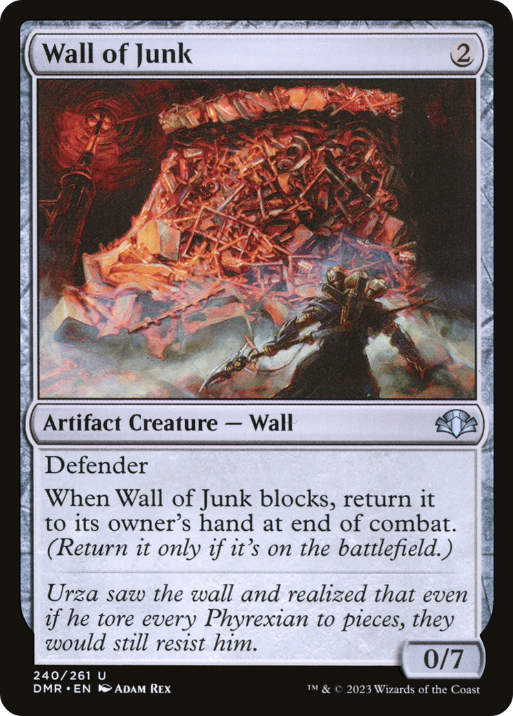 Wall of Junk (240) [Dominaria Remastered] foil - Deck Out Gaming