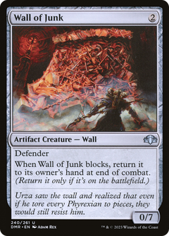 Wall of Junk (240) [Dominaria Remastered] foil - Deck Out Gaming
