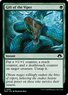 Gift of the Viper (156) [Modern Horizons 3] foil - Deck Out Gaming