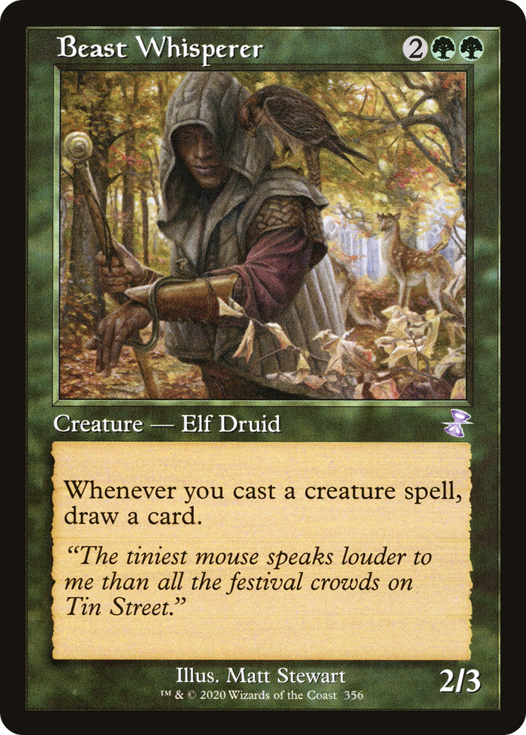 Beast Whisperer (356) [Time Spiral Remastered] - Deck Out Gaming