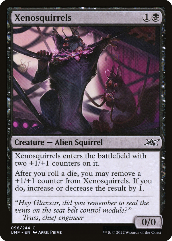 Xenosquirrels (96) [Unfinity] - Deck Out Gaming