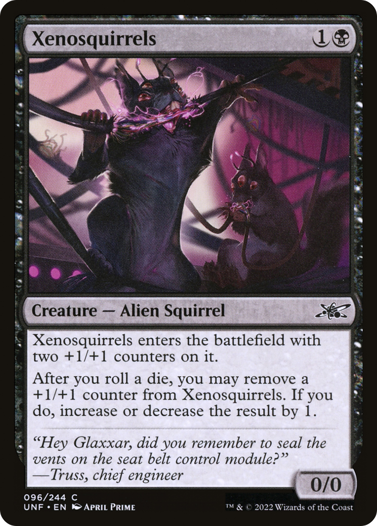 Xenosquirrels (96) [Unfinity] - Deck Out Gaming