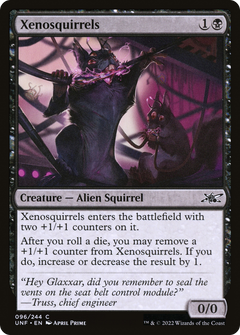 Xenosquirrels (96) [Unfinity] foil - Deck Out Gaming