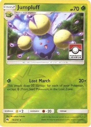 Jumpluff - 14/214 (Pokemon League) (14) [League & Championship Cards] Reverse Holofoil - Deck Out Gaming