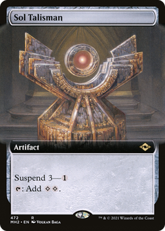 Sol Talisman (Extended Art) (472) [Modern Horizons 2] - Deck Out Gaming