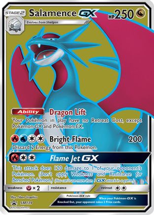 Salamence-GX [SM Black Star Promos] - Deck Out Gaming
