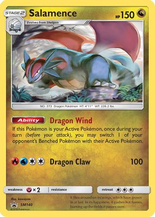 Salamence - SM140 (SM140) [SM Promos] Holofoil - Deck Out Gaming