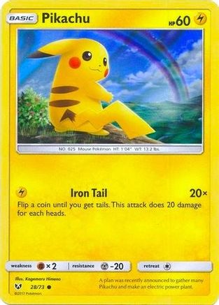 Pikachu - 28/73 (Water Web Holo) (28) [Miscellaneous Cards & Products] Holofoil - Deck Out Gaming