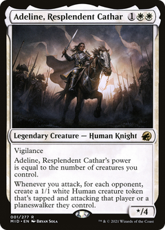 Adeline, Resplendent Cathar (1) [Innistrad: Midnight Hunt] - Deck Out Gaming