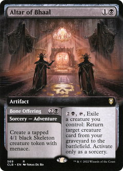 Altar of Bhaal (Extended Art) (569) [Commander Legends: Battle for Baldur's Gate] - Deck Out Gaming