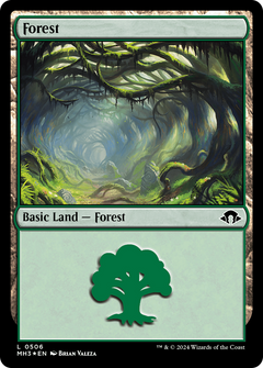 Forest (0506) (Ripple Foil) (506) [Modern Horizons 3] foil - Deck Out Gaming