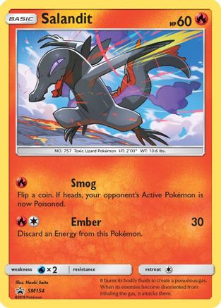 Salandit - SM154 (SM154) [SM Promos] Holofoil - Deck Out Gaming