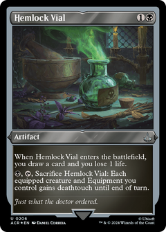 Hemlock Vial (206) [Assassin's Creed] etched - Deck Out Gaming
