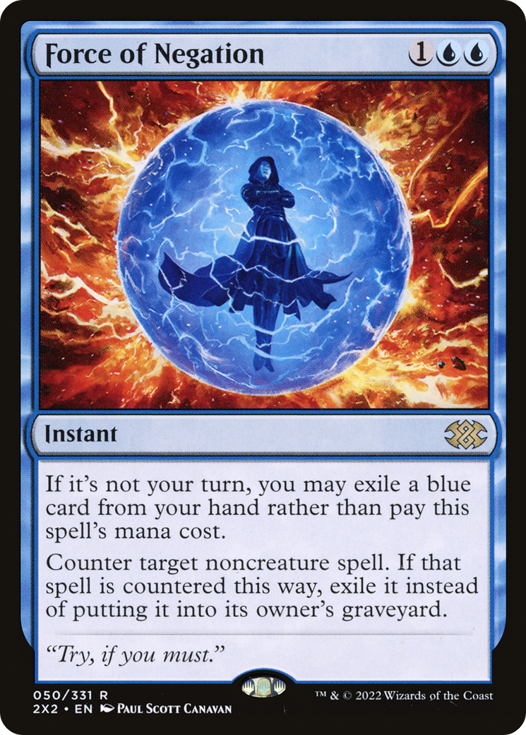 Force of Negation (50) [Double Masters 2022] foil - Deck Out Gaming