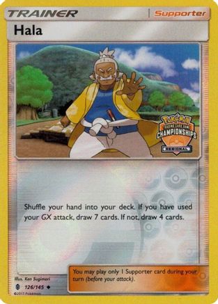 Hala - 126/145 (Regional Championships) (126) [League & Championship Cards] Reverse Holofoil - Deck Out Gaming